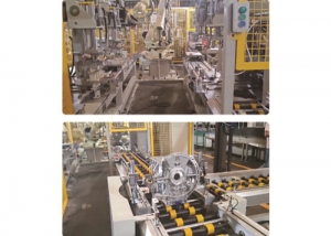 上缸体下缸体螺钉拆卸、检漏、合箱生产线